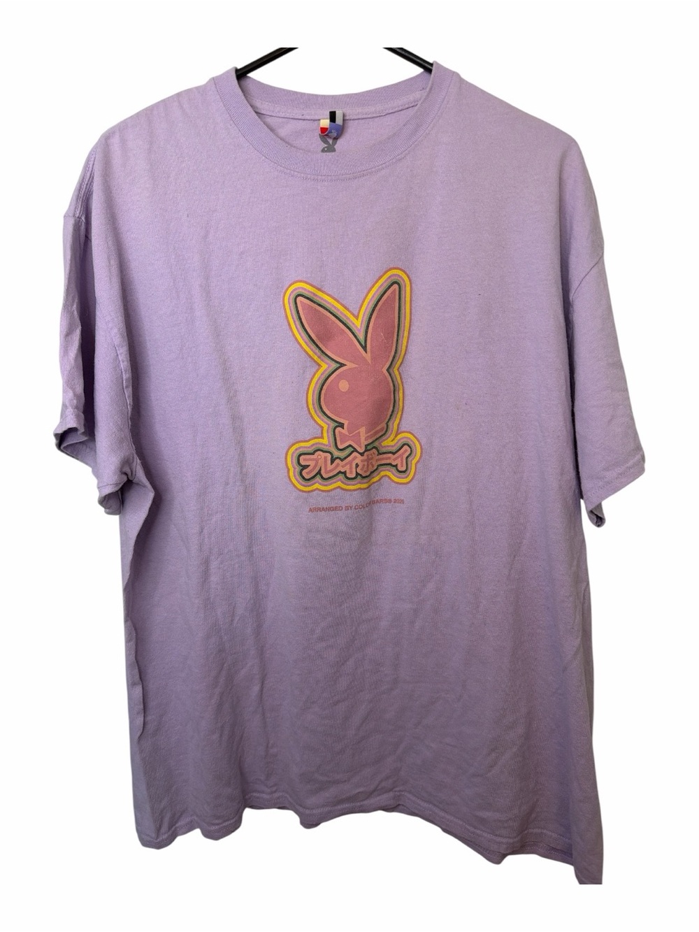 Orchid Color Bars x Playboy Tokyo Rabbit Head Tee